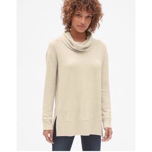GAP Women's Beige Cowl Neck Sweater, size medium